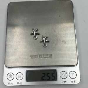 13x16mm liontin bandul bintang laut untuk pembuatan perhiasan buatan tangan antik perak liontin bintang laut - Product Image 5