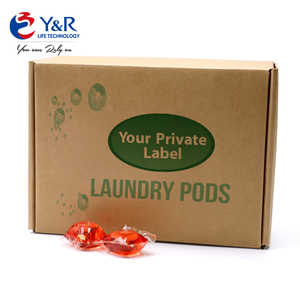 Ecologische biologisch afbreekbare wasmiddelpods wascapsules voor wasmachine - Product Image 1