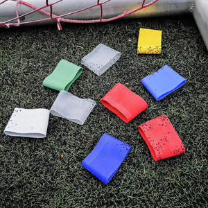 Bandes antidérapantes en silicone personnalisées avec logo pour protège-tibias de football, pour adultes, jeunes et enfants, vente en gros - Product Image 3