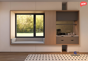 <span class=keywords><strong>Armarios</strong></span> Modernos Convertibles con <span class=keywords><strong>Puertas</strong></span> Corredizas, Muebles de Dormitorio para el Hogar, para Apartamentos, Estilo Panel de Madera - Product Image 2