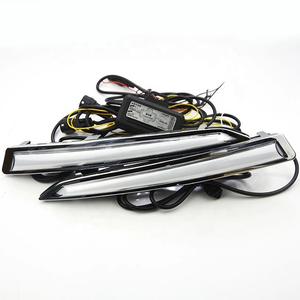 Luces Delanteras DRL + Intermitentes para Ford Kuga <span class=keywords><strong>Escape</strong></span> 2013-2017, Luces Antiniebla LED de Fábrica en Stock, Luces de Circulación Diurna DRL - Product Image 5