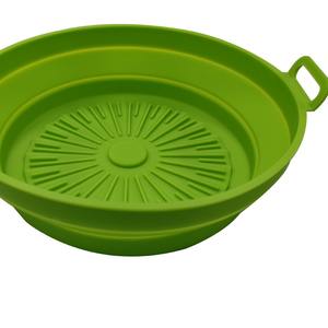 Vente chaude pour <span class=keywords><strong>Amazon</strong></span> <span class=keywords><strong>Friteuse</strong></span> à <span class=keywords><strong>air</strong></span> transfrontalière Plateau de cuisson Moule en silicone de qualité alimentaire épaissi pour la cuisson de gâteaux pliants pour la cuisson - Product Image 6