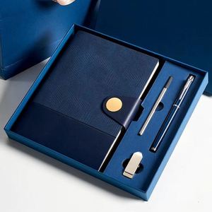 Coffret Cadeau Exécutif Personnalisé avec Logo d'Entreprise : Carnet, Stylo et Clé USB – Idéal pour Promotion et Souvenir (OEM) - Product Image 1