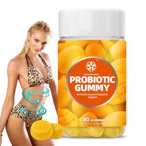 Gomitas probióticas con logotipo personalizado para niños <span class=keywords><strong>y</strong></span> adultos que apoyan el equilibrio de la <span class=keywords><strong>flora</strong></span> <span class=keywords><strong>intestinal</strong></span>, el <span class=keywords><strong>sistema</strong></span> inmunológico de la digestión - Product Image 1