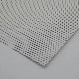 En stock, tôle perforée en acier inoxydable 304 avec trous ronds, service de soudage disponible, épaisseur et dimensions personnalisables - Product Image 4
