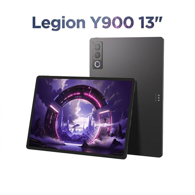 Lenovo Legion Y900 13" Android Tablet | Snapdragon 8 Elite, LPDDR5X+UFS4.1, 4K 144Hz 3:2 Screen, 12700mAh Battery,  GMS