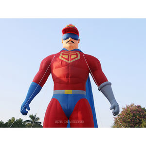 <span class=keywords><strong>Superman</strong></span> gonflable géant de 7,5 mètres de haut pour la publicité en extérieur avec cape pour les événements promotionnels de Sino Inflatables - Product Image 4