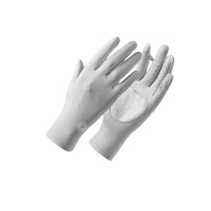 Gants de protection solaire demi-doigts pour femmes, pour l'été, le cyclisme en plein air, anti-uv, respirants, pour écran tactile, en Polyester Lycra - Product Image 2