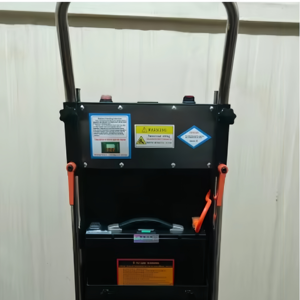 รถเข็นขน<span class=keywords><strong>ของ</strong></span>ขึ้นบันไดไฟฟ้า 400 กก. 800 วัตต์ แบตเตอรี่ลิเธียม ล้อยาง - Product Image 4