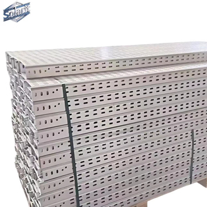 Bandeja Portacables de Acero Galvanizado Sólido, con Capacidad para 60 Piezas, para Cableado en Salas de Computación, Fábricas y Uso en Construcción - Product Image 1