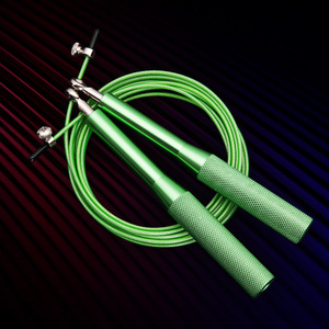 Cuerda de Saltar Ajustable de PVC con Logotipo Personalizado 2025, Cuerda de Saltar Metálica al por Mayor para Deportes de Salto, Material de Aluminio y Cable de Acero - Product Image 5