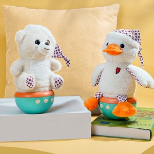 Juguete de Peluche para Dormir para Bebés, Juguete Relajante con Sonidos de Animales, Juguete Educativo Temprano con Luz Nocturna Musical, Muñecos de Peluche con Grabación para Bebés - Product Image 2