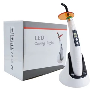 ODM <b>Wireless</b> LED Light Cure Unit Dental Curing <b>Lamp</b> Photopolymerizer 5-Second Full Ramping Pulse Electric Instrument Metal - Product Image 1