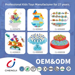 Juguete apilable Chengji para niños pequeños, rompecabezas para niños, juego de mesa, montaje, Torre tetees educativa temprana, juguete de equilibrio - Product Image 6