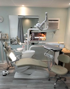 Fauteuil <span class=keywords><strong>dentaire</strong></span> complet avec pièces à main haute et basse vitesse, professionnel pour hôpitaux et cliniques - Product Image 3