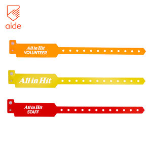 热销促销腕带柔软舒适PVC乙烯基塑料手链Id手链节日活动PVC腕带 - Product Image 3