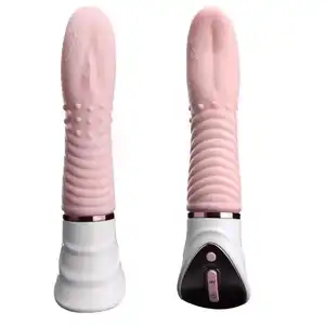Electric 10 Speeds Tongue Vibrator Clitoris Breast Stimulation Soft G-Sport Dildo Sex Toys For Women