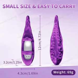 Vibrador de dedo Juguetes sexuales para adultos con 9 modos de vibraciones, vibrador de clítoris de pezón Vibradores de punto G, Juguetes sexuales para parejas de mujeres - Product Image 5