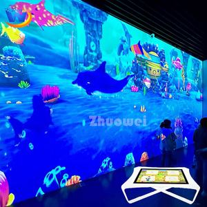 3D Drawing Projection Interactive Children <strong>Games</strong> Projector Immersive Effect Painting Table Dynamic Cartoon Program - Product Image 2