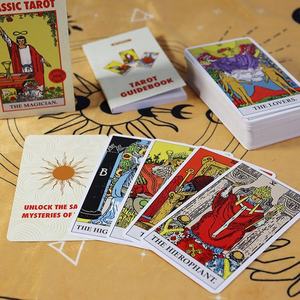 素晴らしい予言カード、優れた紙製タロットデッキ、占星術オラクルとプランシェットゲーム（パンフレット付き） - Product Image 5