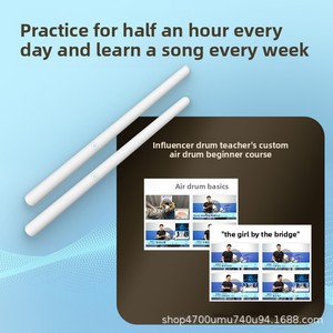 Nuevo Set de Batería <span class=keywords><strong>Virtual</strong></span> Inteligente Portátil con Sensor de Movimiento para Música AR - Modelo Electrónico A231 Transfronterizo - Product Image 4