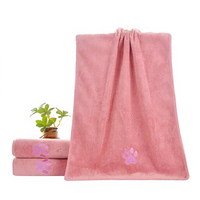 Serviette pour animaux de compagnie en microfibre personnalisée, de luxe, écologique, à séchage rapide, ultra douce et absorbante pour chiens et chats, toutes saisons, intérieur/extérieur