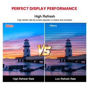 P1.25 P10 ngoài trời đầy đủ màu sắc trong nhà 3D linh hoạt trong suốt LED Bảng điều chỉnh hiển thị lớn hệ thống màn hình hiển thị - Product Image 4