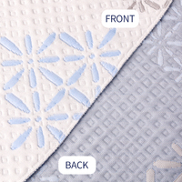 Production et vente en gros de tissu jacquard tricoté en couches d'air, en forme de fleur, coloré, pour matelas et oreillers en latex