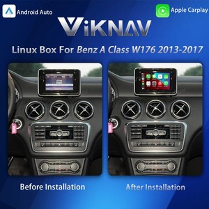 Adaptateur sans fil Viknav CarPlay Android Auto, boîte d'interface système Linux pour Benz Classe A W176 2013-2017, Plug-and-Play stéréo - Product Image 3
