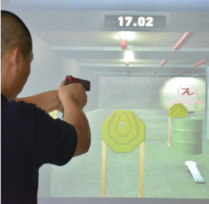 Jeu de tir interactif à projection grand écran avec 6 thèmes, simulateur de tir au fusil de <span class=keywords><strong>chasse</strong></span>, caméra pour adultes - Product Image 3