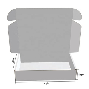 Trắng <span class=keywords><strong>Kraft</strong></span> <span class=keywords><strong>tab</strong></span> khóa bưu phẩm Hộp Quà Tặng bền hộp giấy cho các sản phẩm mỹ phẩm - Product Image 6