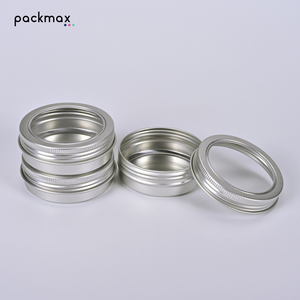 68*25mm 60ml Food Grade Round Aluminum Tin for Flower <b>Tea</b> - Small Empty <b>Tea</b> Can Gift <b>Box</b> Packaging Wholesale - Product Image 2