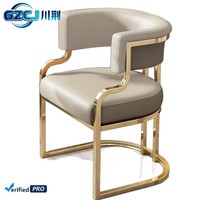 Chaises de salle à manger de luxe, chaises de salon de beauté, chaises de bureau de vente d'hôtel, chaises de mahjong, chaises de coiffure pour clients de salon de manucure