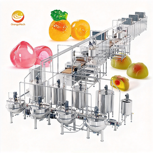 Macchina Automatica per <span class=keywords><strong>la</strong></span> Produzione di Caramelle Gommose, Gelatine, Caramelle Morbide al Cocco e Fudge, con Sistema di Deposizione e Fornello per Caramelle - Product Image 1