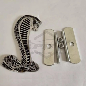 Emblema Metálico 3D de Serpiente <span class=keywords><strong>Cobra</strong></span> para Decoración de Autos, Adhesivo para Ford Mustang GT500 SVT V6 GT GT Fiesta - Product Image 5