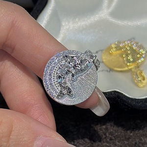Pendentif en argent pur S925 avec un design minimaliste et scintillant, nouveau style chinois, bijoux de luxe en perles CNC de niche - Product Image 4