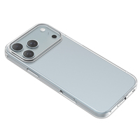 Étui de téléphone portable en TPU souple et transparent pour iPhone 17 Pro 17 Air 17 Pro Max 1.5mm