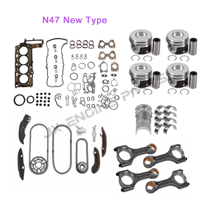 Kit de Réparation du Moteur N47, Chaîne de Distribution, Jeu de Coussinets de Bielle, Jeu de Joints de Piston pour <span class=keywords><strong>BMW</strong></span> 2.0 116d <span class=keywords><strong>318d</strong></span> 418d 520d X1 X3 X5 2.0L N47D20 Diesel - Product Image 4