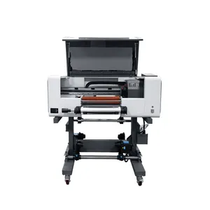 ランスロットUVテクノロジーabフィルム熱転写クリスタルラベルロゴdiy uv dtf 3xp600プリントヘッドプリンターUVLED印刷機