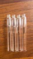 Vente directe d'usine Qisu, seringue à stylo de 4 ml pour usage esthétique, manchon en verre borosilicate, bouchon scellé, flacon à double compartiment