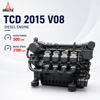 Moteur diesel SCDC Deutz TCD 2015 V08 500 kW 670 CV V8, norme EPA Tier 2, garantie 1 an pour excavatrice, chargeuse, engins miniers