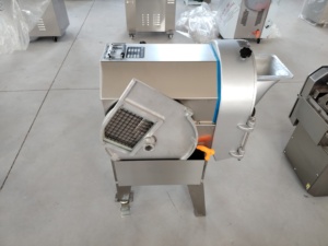 Factory Supply 304 Stainless Steel Motorized Vegetable Chopper Slicer Eco-Friendly Cutter for Fruit and Corn Processing - Product Image 4