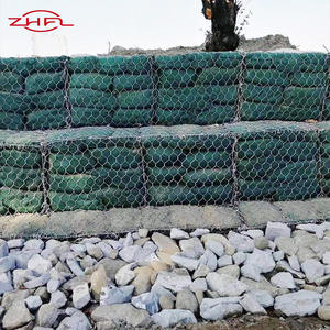 กล่องกาเบียนชุบสังกะสี ตาข่ายลวดหกเหลี่ยมแบบเชื่อมต่อกัน พร้อมบริการตัดและดัด - Product Image 4