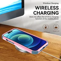 Coque de téléphone antichoc robuste 3-en-1 avec protection intégrale pour iPhone 17 16 15 14 13 12 11 XR XS 8 7 Plus