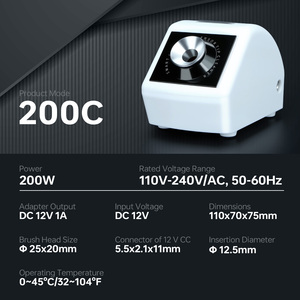 Nettoyeur automatique de pointes de fer à souder YIHUA 200C, outil de nettoyage de pointes de fer à souder pour station de soudage W245 - Product Image 2