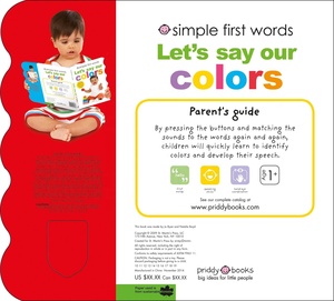 Libro de Sonidos de Alta Calidad para Niños, con Nombres de Colores, para el Aprendizaje de las Primeras Palabras - Product Image 2
