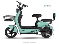 Vélo Électrique Longue Portée Nouveau Style 48V 350W avec Pneus Larges, Vélo de Ville, Trottinette Électrique, Cadre en Acier Carbone, Batterie au Lithium 30-60KM
