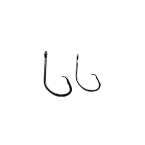Praise PR-7384 SPORT CIRCLE Alto Aço Carbono Super Forte Preto Vermelho Água Salgada Água Doce Pesca Barbless Fishing Hooks - Product Image 2