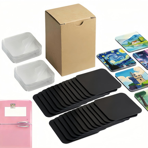 Imán Acrílico Cuadrado Transparente Resistente a Arañazos para Refrigerador, Personalizable con Fotos Familiares, Venta al Por Mayor - Product Image 2