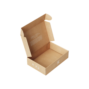 صناديق بريدية مصنوعة من الكرتون المموج عالي الجودة، مصنوعة من مواد معاد تدويرها صديقة للبيئة، لتغليف الملابس والأحذية والجوارب. - Product Image 5